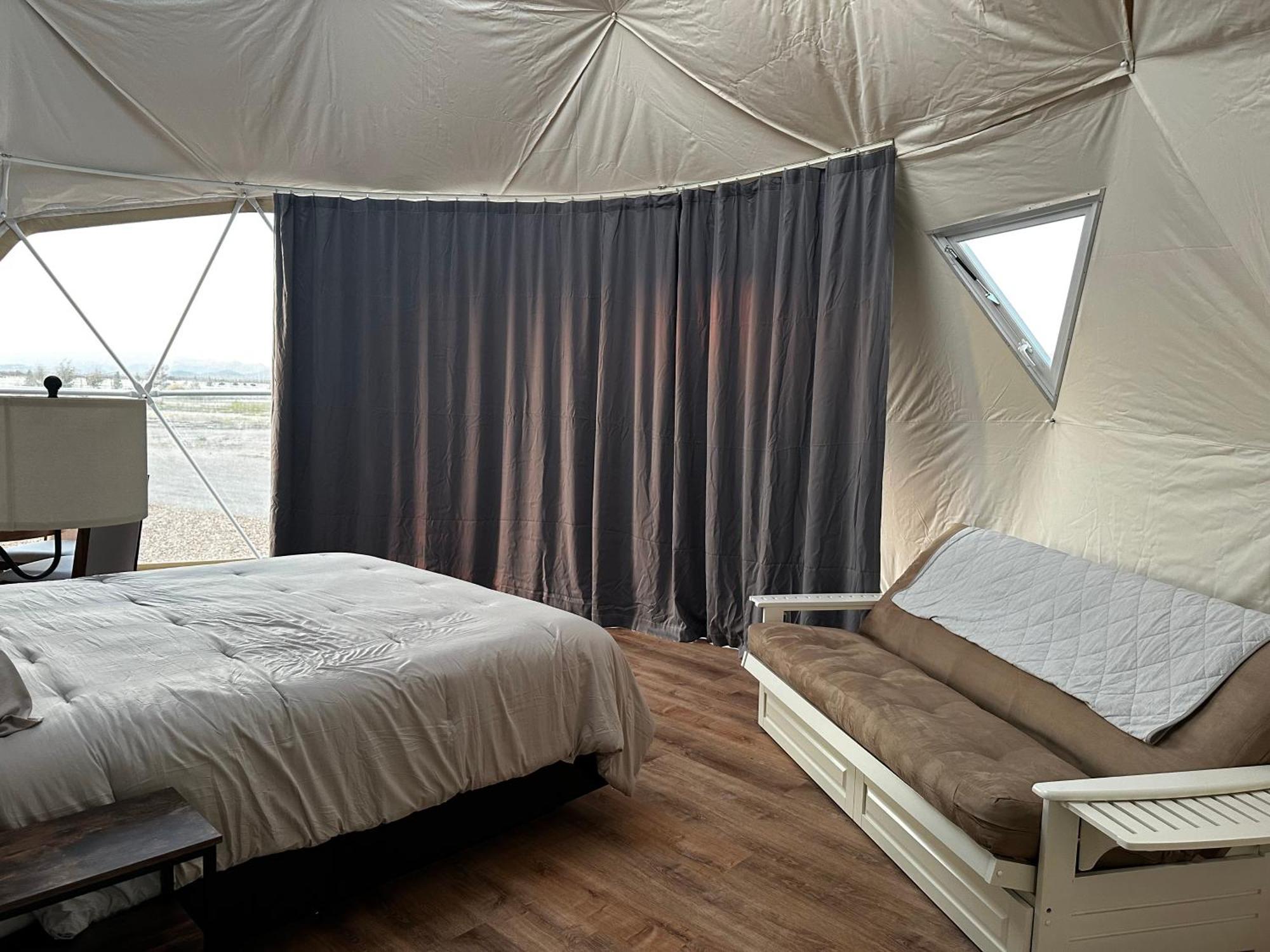 Nude Glamping Dome Villa Willcox Exteriör bild